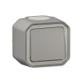Legrand - Interruptor de escada nº 6 PLEXO IP55 cinzento