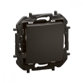 Legrand - Interruptor de escada sem moldura n.º 6 NILOE preto