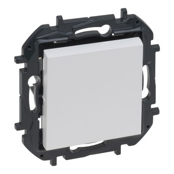 Legrand - Interruptor de escada sem moldura n.º 6 NILOE STEP branco