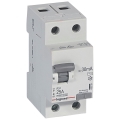Legrand - Interruptor diferencial bipolar RX3 2P 25A 30MA AC