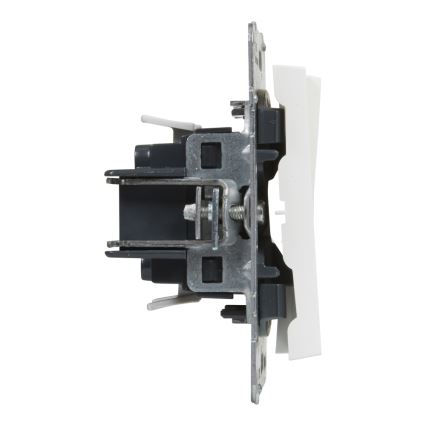 Legrand - Interruptor duplo de série č. 5 sem moldura SUNO branco