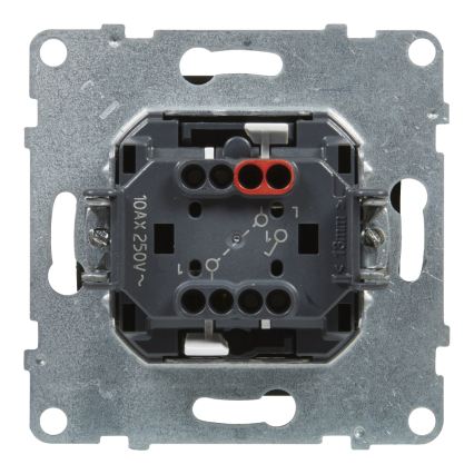 Legrand - Interruptor unipolar č. 1 sem moldura SUNO preto