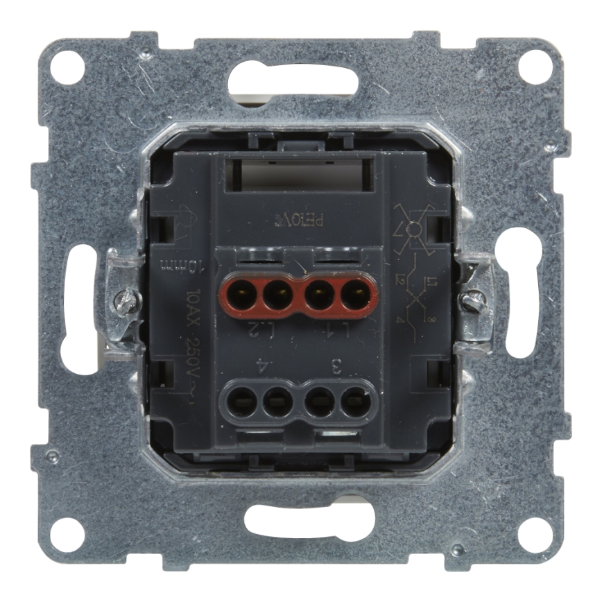 Legrand - Interruptor unipolar n.º 1/0 sem moldura SUNO branco