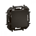 Legrand - Interruptor unipolar n.º 1 sem moldura NILOE preto