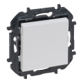 Legrand - Interruptor unipolar n.º 1 sem moldura NILOE STEP branco