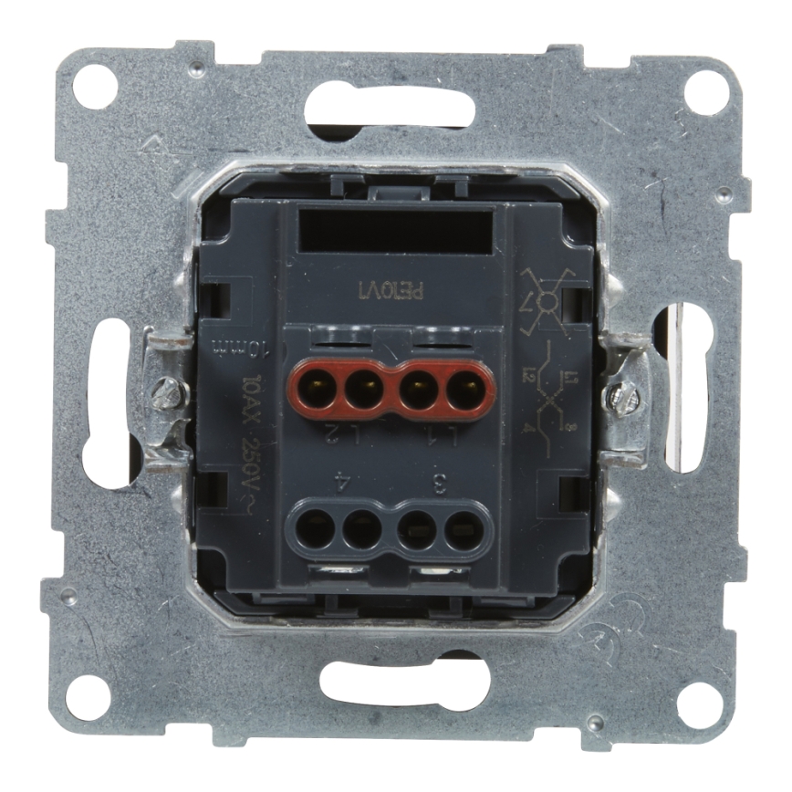 Legrand - Interruptor unipolar nº 1/0 sem moldura SUNO preto