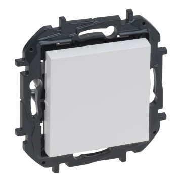 Legrand - Interruptor unipolar sem moldura n.º 1 NILOE STEP branco