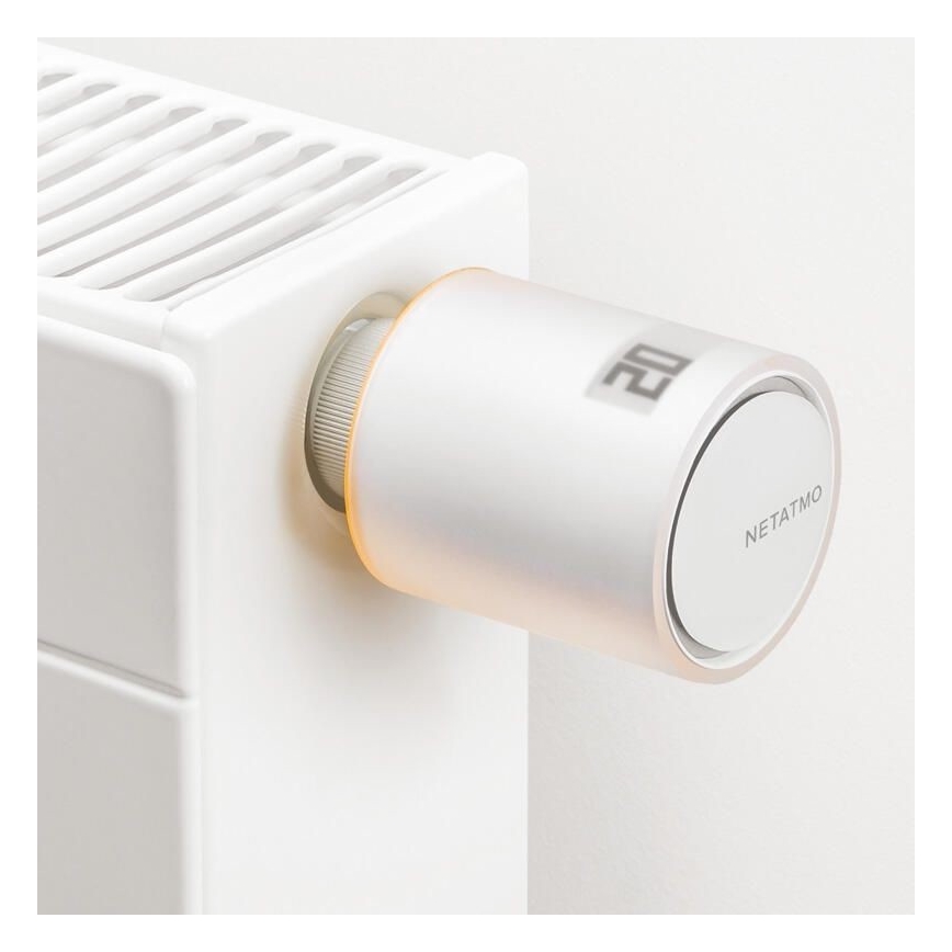 Legrand NVP-PRO - CONJUNTO 2x Cabeça termostática inteligente + porta 3V Wi-Fi