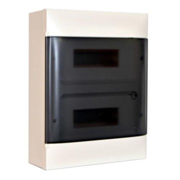 Legrand - Quadro de distribuição 24M IP40 branco/preto