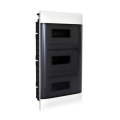 Legrand - Quadro embutido 36M IP40 branco/preto