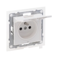 Legrand - Tomada de exterior sem moldura 250V/16A NILOE STEP IP44 branca