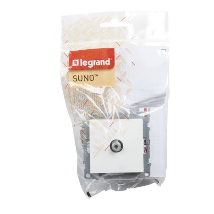 Legrand - Tomada de TV sem moldura SUNO branca