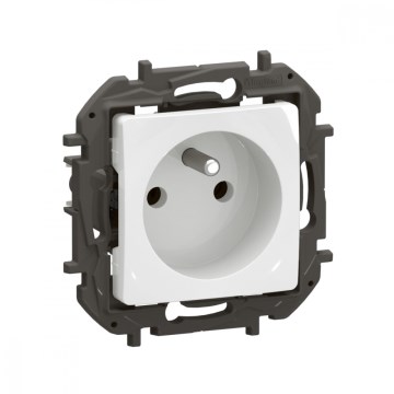 Legrand - Tomada doméstica sem moldura 250V/16A NILOE branca