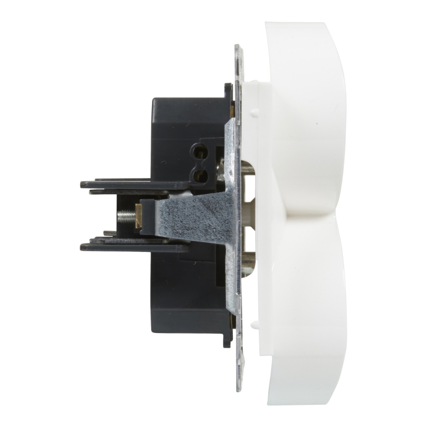 Legrand - Tomada dupla doméstica sem moldura 250V/16A SUNO branca