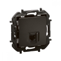 Legrand - Tomada Ethernet RJ45 sem moldura NILOE preta