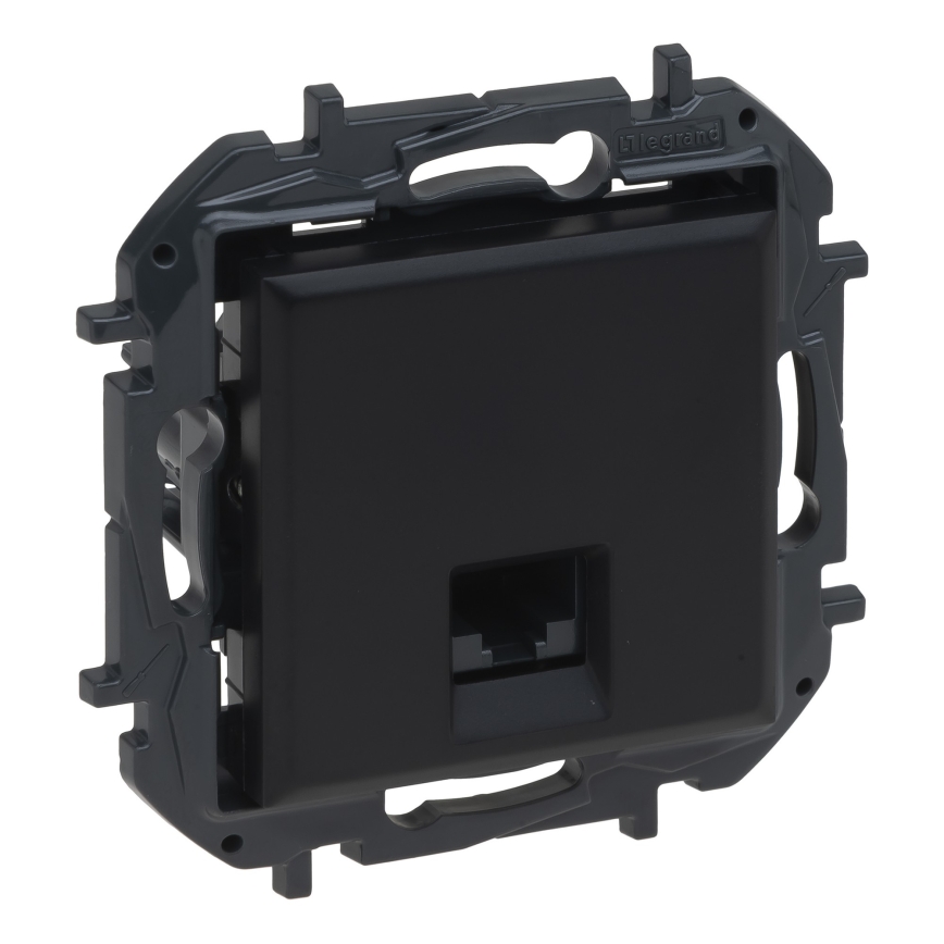 Legrand - Tomada Ethernet RJ45 sem moldura NILOE STEP preta