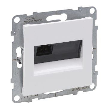Legrand - Tomada Ethernet RJ45 sem moldura SUNO branca