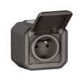 Legrand - Tomada exterior PLEXO 250V IP55 antracite
