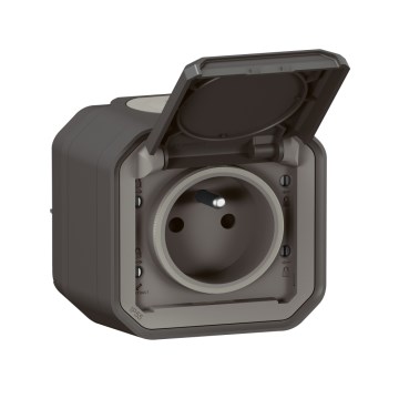 Legrand - Tomada exterior PLEXO 250V IP55 antracite