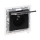 Legrand - Tomada exterior sem moldura 250V/16A NILOE STEP IP44 preta