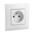 Legrand - Tomada residencial com moldura NILOE 250V branca