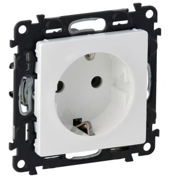 Legrand - Tomada residencial SCHUKO sem moldura VALENA LIFE 250V branca
