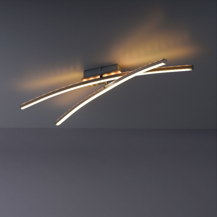 Leuchten Direkt 11255-55 - Candelabro montado à superfície LED RGB com regulação ALINA 2xLED/8,1W/230V 2700-5000K + controlo remoto