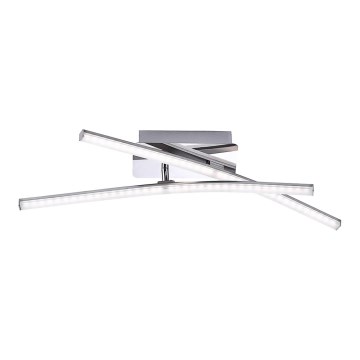 Leuchten Direkt 11270-55 - Candelabro montado à superfície LED SIMON 2xLED/5W/230V mate cromado