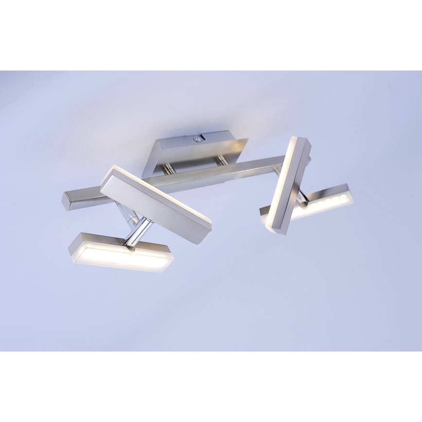 Leuchten Direkt 11277-55 - Foco LED RICO 4xLED/2W/230V
