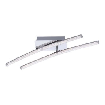 Leuchten Direkt 11290-17 - Candelabro montado à superfície LED SIMON 2xLED/5W/230V cromado brilhante