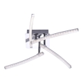 Leuchten Direkt 11291-17 - Candelabro montado à superfície LED SIMON 4xLED/3W/230V cromado brilhante
