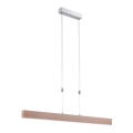 Leuchten Direkt 11420-78 - Candelabro suspenso LED com regulação AMANDA LED/30W/230V