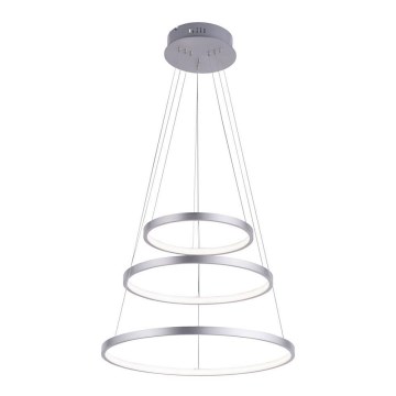 Leuchten Direkt 11526-55 - Lustre LED dimerizável suspenso por cabo CIRCLE LED/13,5W/230V + LED/19,5W + LED/24W