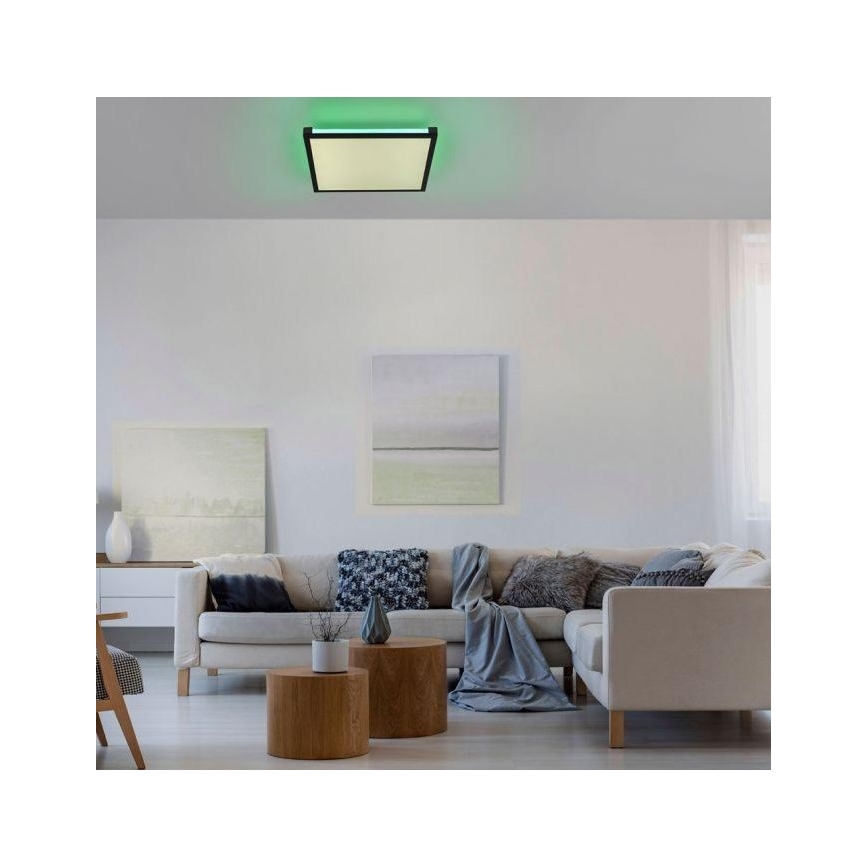 Leuchten Direkt 11621-18 - Luminária de teto LED RGB dimmerizável MARIO LED/24W/230V 2700-5000K + controlo remoto