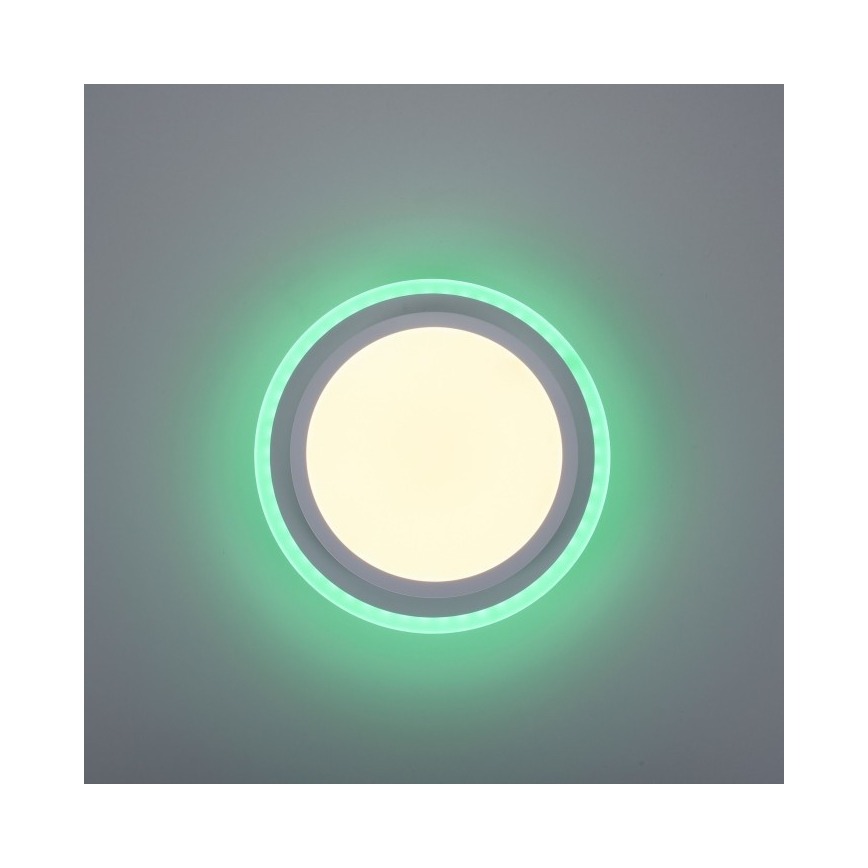 Leuchten Direkt 11662-16 - Iluminação de teto LED RGB com regulação ARENDA LED/21W/230V + controlo remoto