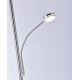 Leuchten Direkt 11709-55 - Candeeiro de chão LED com regulação HANS LED/22W/230V + LED/4W