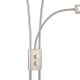 Leuchten Direkt 11722-55 - Candeeiro LED com regulação MARIAN LED/25W/230V + LED/3,6W