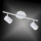 Leuchten Direkt 11942-16 - Foco LED TARIK 2xGU10/5W/230V branco