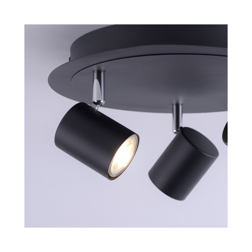 Leuchten Direkt 11943-13 - Foco LED TARIK 3xGU10/5W/230V antracite