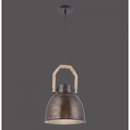 Leuchten Direkt 11986-18 - Candelabro suspenso SAMIA 1xE27/40W/230V mangueira