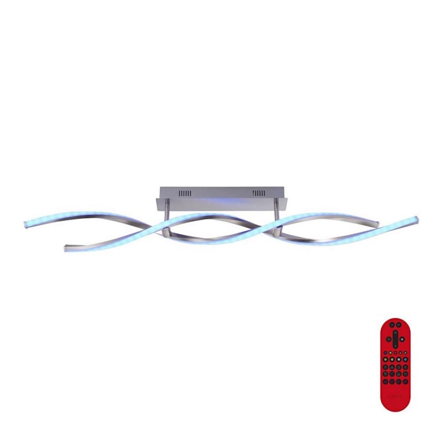 Leuchten Direkt 11993-55 - Candelabro montado à superfície LED RGB com regulação SWING 2xLED/8,5W/230V 2700-5000K + controlo remoto