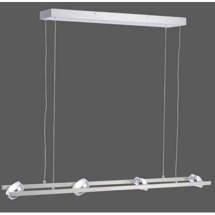 Leuchten Direkt 12470-55 - Candelabro suspenso LED RGB com regulação OPTI 8xLED/3W/230V + CR