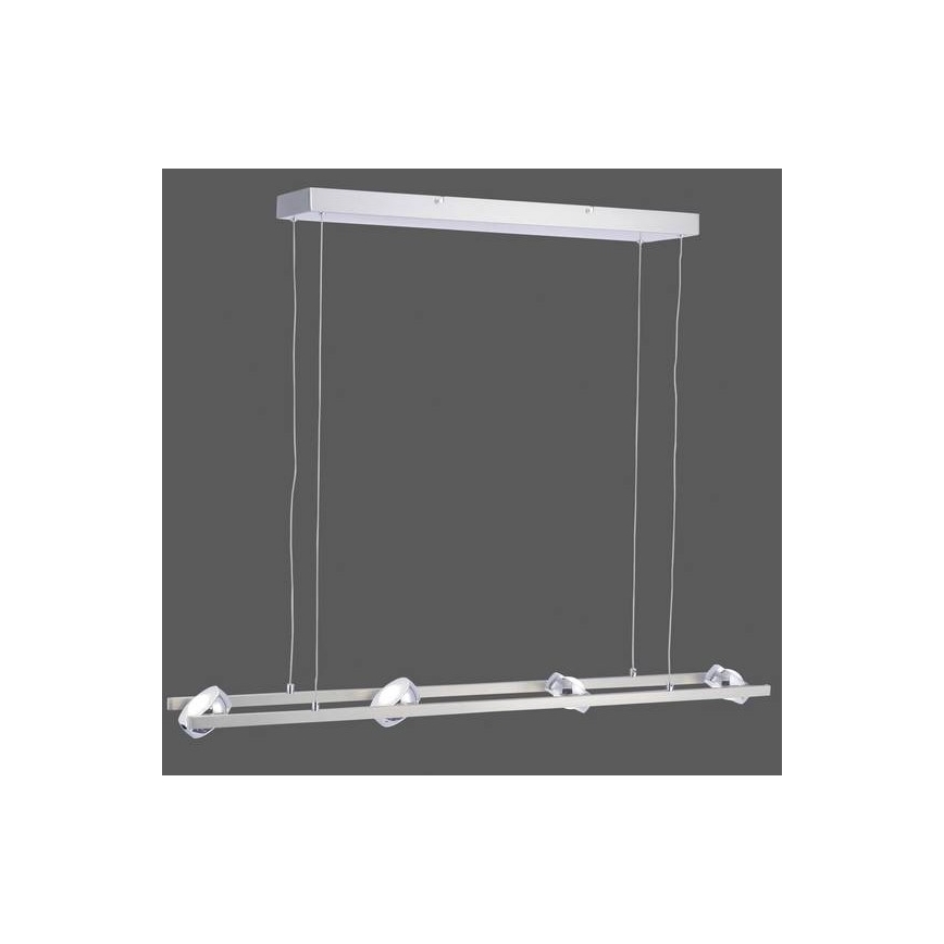 Leuchten Direkt 12470-55 - Candelabro suspenso LED RGB com regulação OPTI 8xLED/3W/230V + CR