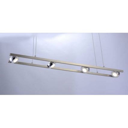 Leuchten Direkt 12470-55 - Candelabro suspenso LED RGB com regulação OPTI 8xLED/3W/230V + CR