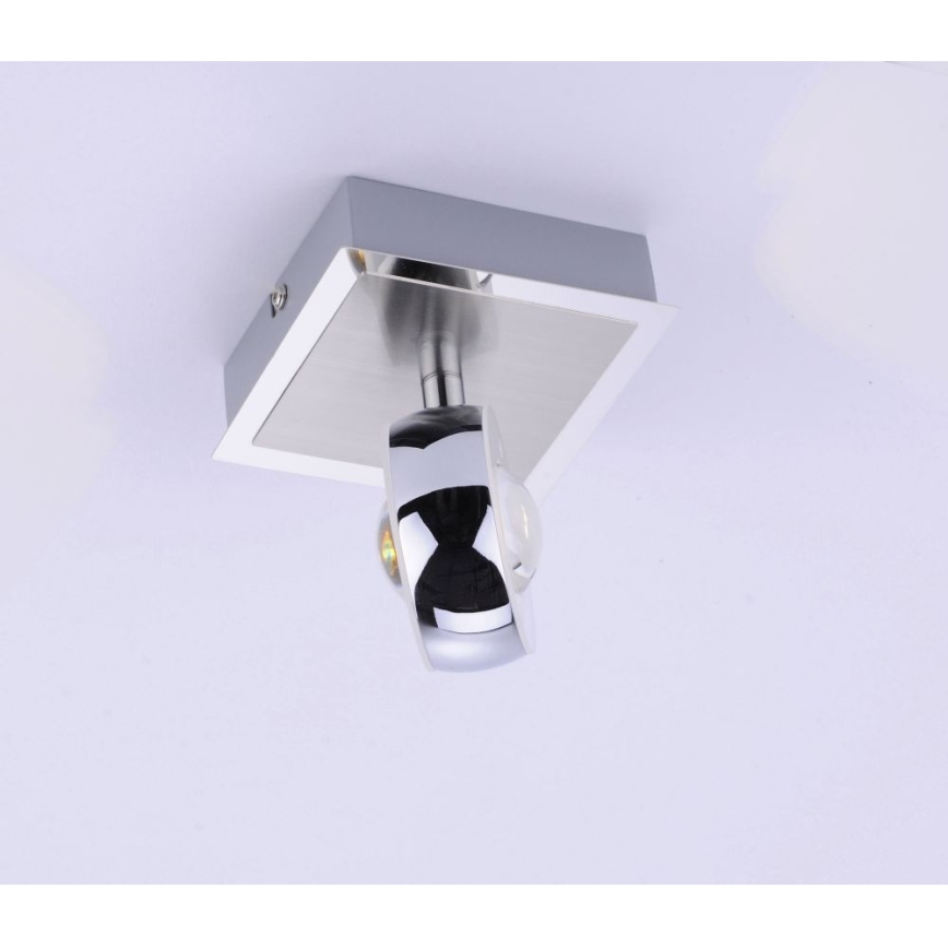 Leuchten Direkt 12471-55 - Iluminação de parede LED RGBW com regulação OPTI LED/6W/230V 2700-5000K + controlo remoto