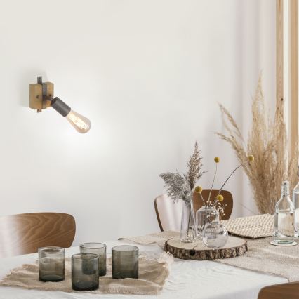 Leuchten Direkt 13471-79 - Foco de parede SLAT 1xE27/40W/230V