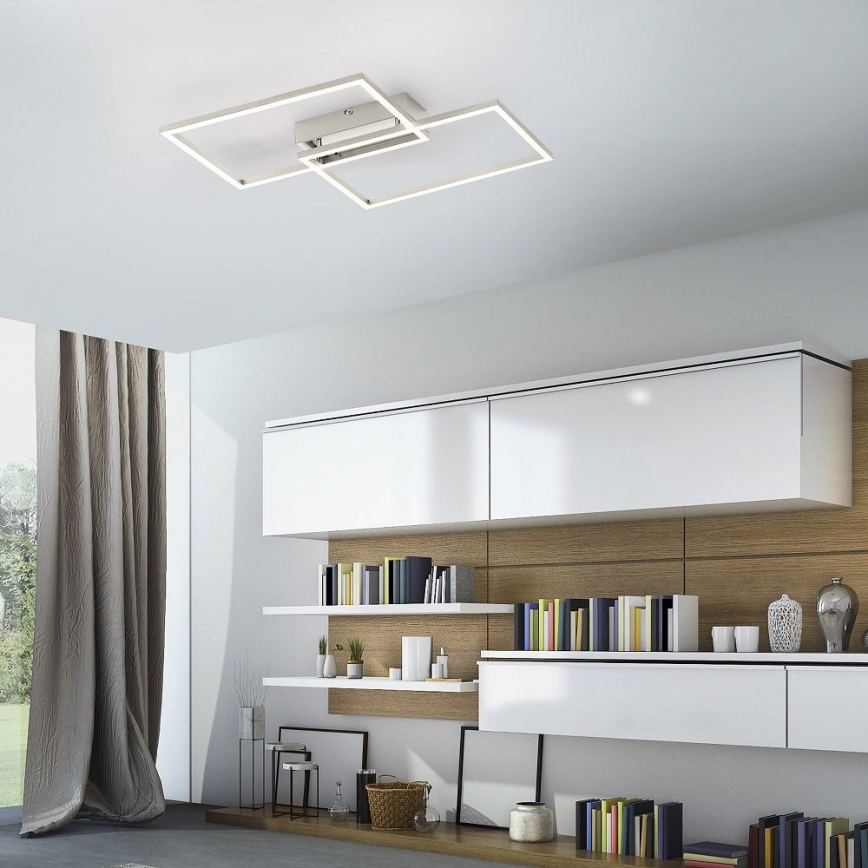 Leuchten Direkt 14018-55 - Candelabro fixo LED com regulação IVEN 2xLED/15W/230V