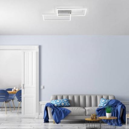 Leuchten Direkt 14018-55 - Candelabro fixo LED com regulação IVEN 2xLED/15W/230V