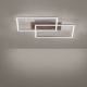 Leuchten Direkt 14018-78 - Candeeiro de teto LED com regulação IVEN 2xLED/15W/230V carvalho + comando