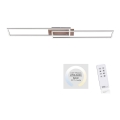 Leuchten Direkt 14019-78 - Candeeiro de teto LED IVEN 2xLED/20W/230V + comando